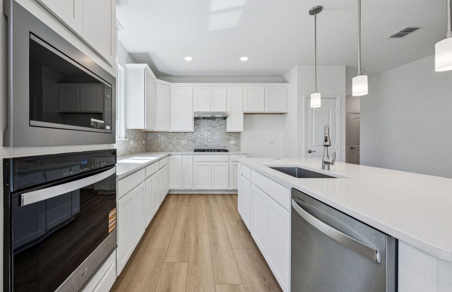 Oversized kitchen *real home pictured