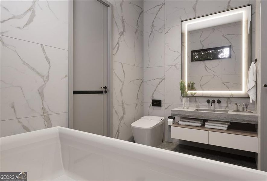 Furnished interior view inside a new home in , Fairburn (Image 12). Furnished interior view inside a new home in , Fairburn (Image 12).