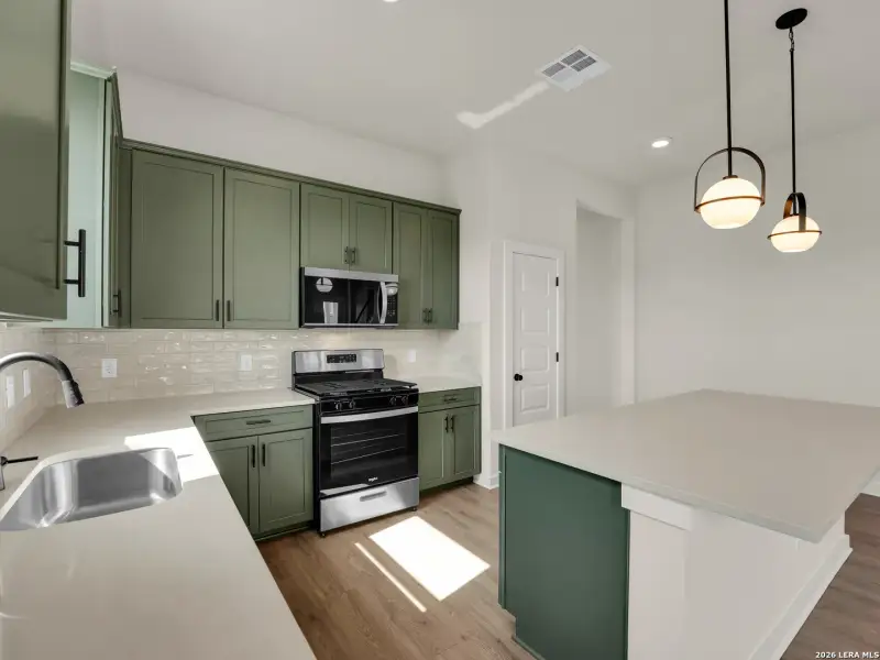 Furnished interior view inside a new home in Morgan Meadows, San Antonio (Image 5).