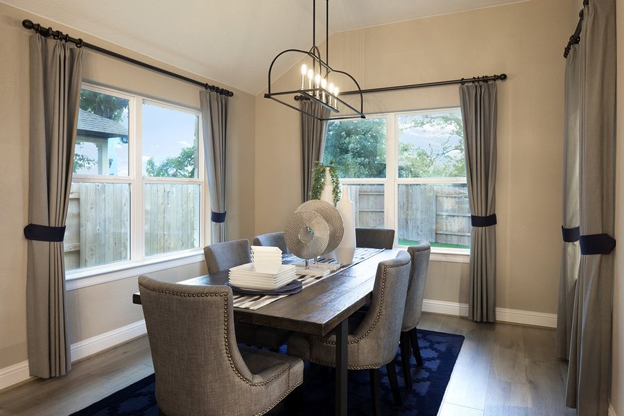 Representative furnished interior of a home built from the Cameron by Scott Felder Homes in Prominence, San Antonio (Image 6). Representative furnished interior of a home built from the Cameron by Scott Felder Homes in Prominence, San Antonio (Image 6).