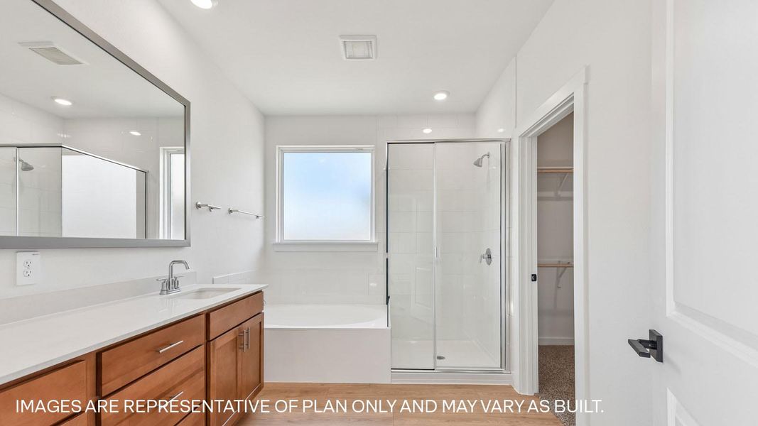 Furnished interior view inside a new home in Rosenbusch Ranch, Leander (Image 14).