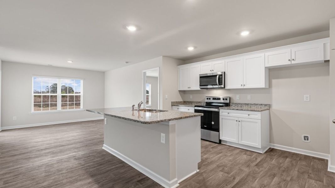 Furnished interior view inside a new home in Bynum Farms, Farmville (Image 5).