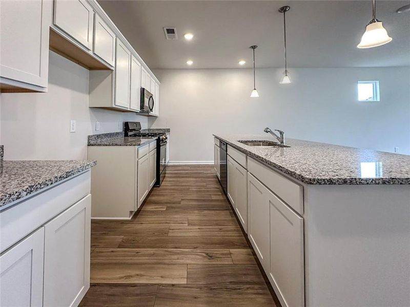 Furnished interior view inside a new home in Glen at Cave Springs, Douglasville (Image 6).