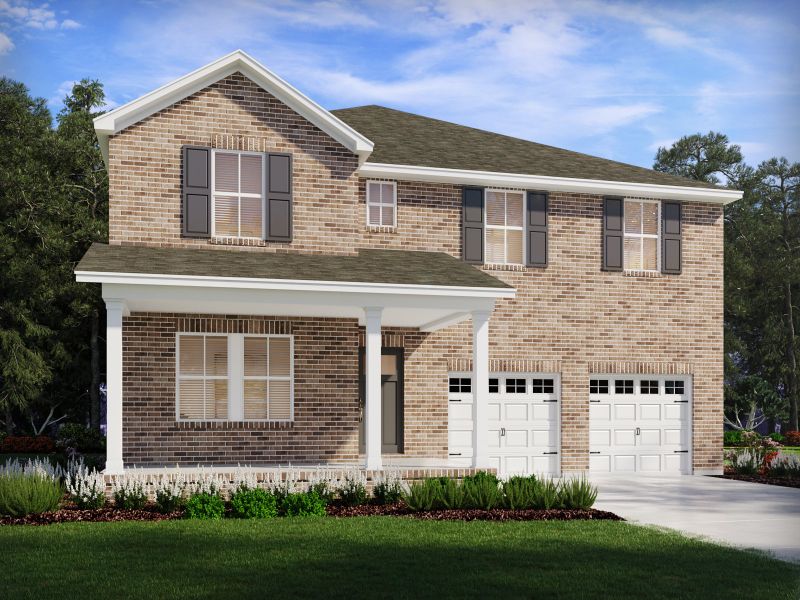 Representative exterior photo of a completed home built from the Turner by Meritage Homes in Benders Cove - Reserve Series, Mount Juliet, TN (Image 2). Representative exterior photo of a completed home built from the Turner by Meritage Homes in Benders Cove - Reserve Series, Mount Juliet, TN (Image 2).