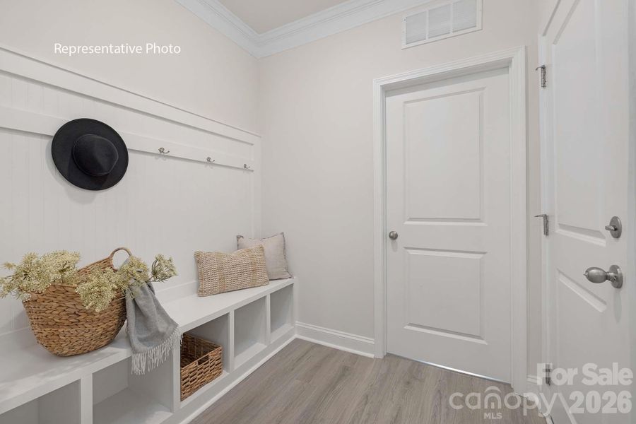 Furnished interior view inside a new home in Sanctuary at Southgate, Indian Trail (Image 14).