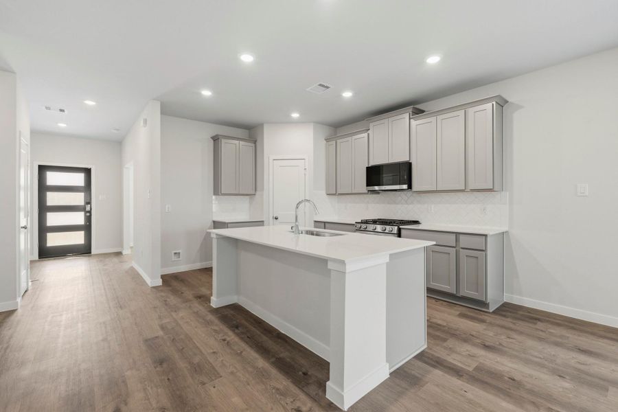 Furnished interior view inside a new home in Mirabella, Brookshire (Image 7).