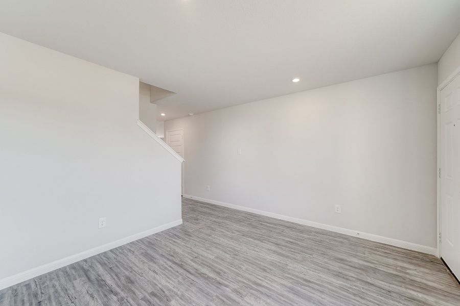 Spacious, unfurnished interior of a new home in Cresson Estates, Godley (Image 19).
