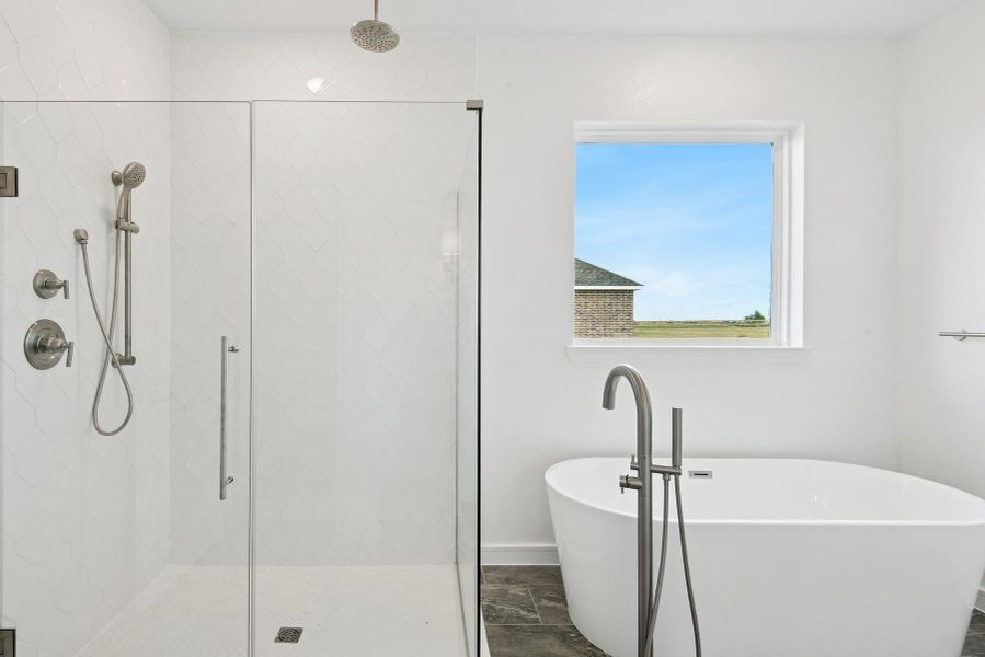 Tranquil primary bath