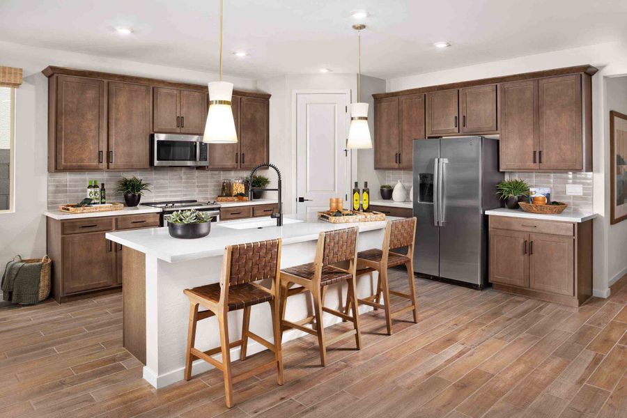 Furnished interior view inside a new home in Copper Falls, Buckeye (Image 5).