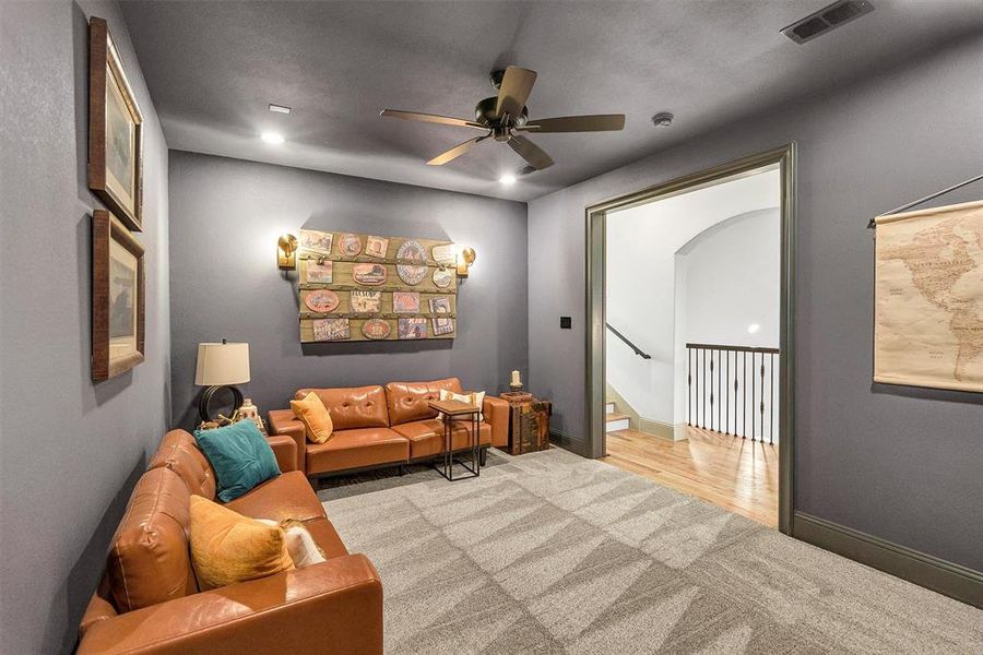 Furnished interior view inside a new home in , Aledo (Image 29).