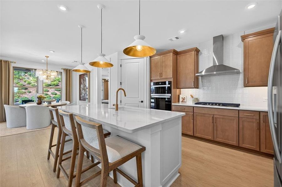 Furnished interior view inside a new home in Del Webb Chateau Elan, Hoschton (Image 11).