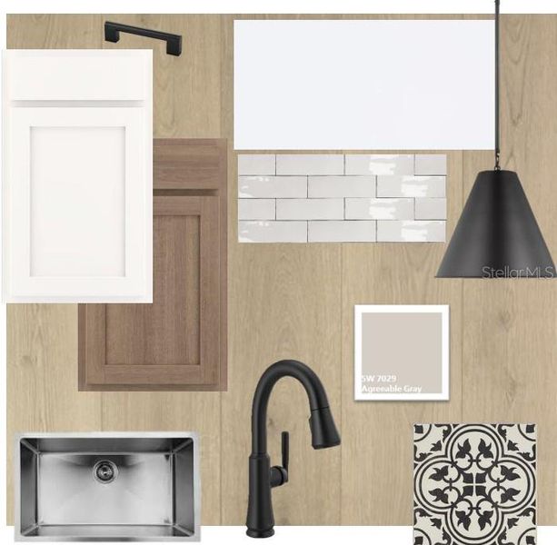 Sample of building materials used in homes in Waterset Classic Series, Apollo Beach (Image 3).