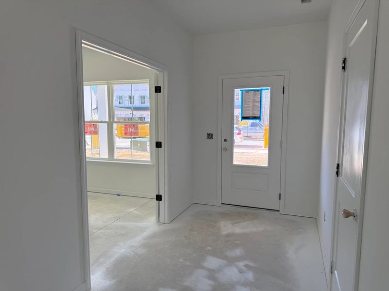 Foyer featuring the AW Collection® Harmony - A refined welcome with soft light and style.