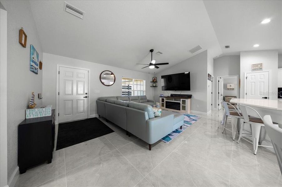 Furnished interior view inside a new home in , Ocala (Image 36).