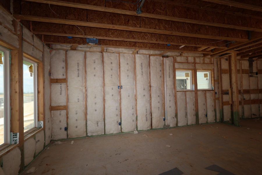 In-progress construction of a new home in Jubilee - Cottages Row Collection, Hockley, TX (Image 4). In-progress construction of a new home in Jubilee - Cottages Row Collection, Hockley, TX (Image 4).