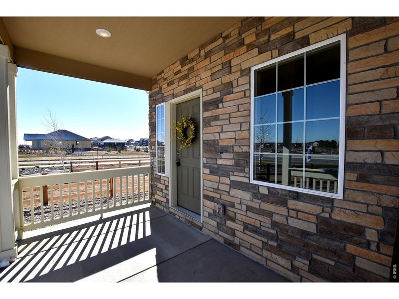 Exterior details and patio area of a home in Union Colony West, Greeley (Image 3).