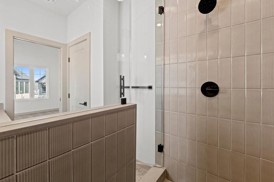 Close-up of interior finishes inside a home in , Austin (Image 16).