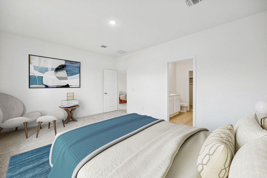 Furnished interior view inside a new home in Stokesbury, Waller (Image 10).