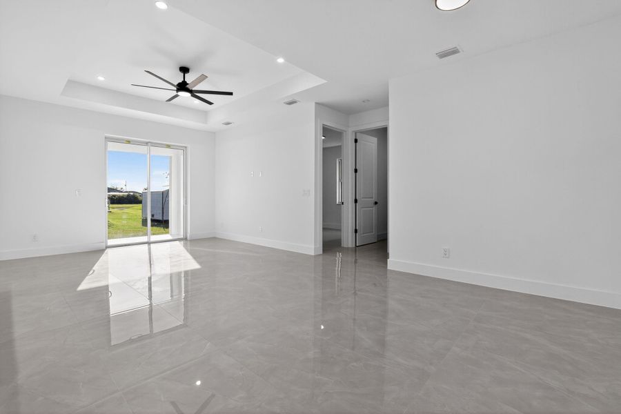 Spacious, unfurnished interior of a new home in , Cape Coral (Image 11). Spacious, unfurnished interior of a new home in , Cape Coral (Image 11).