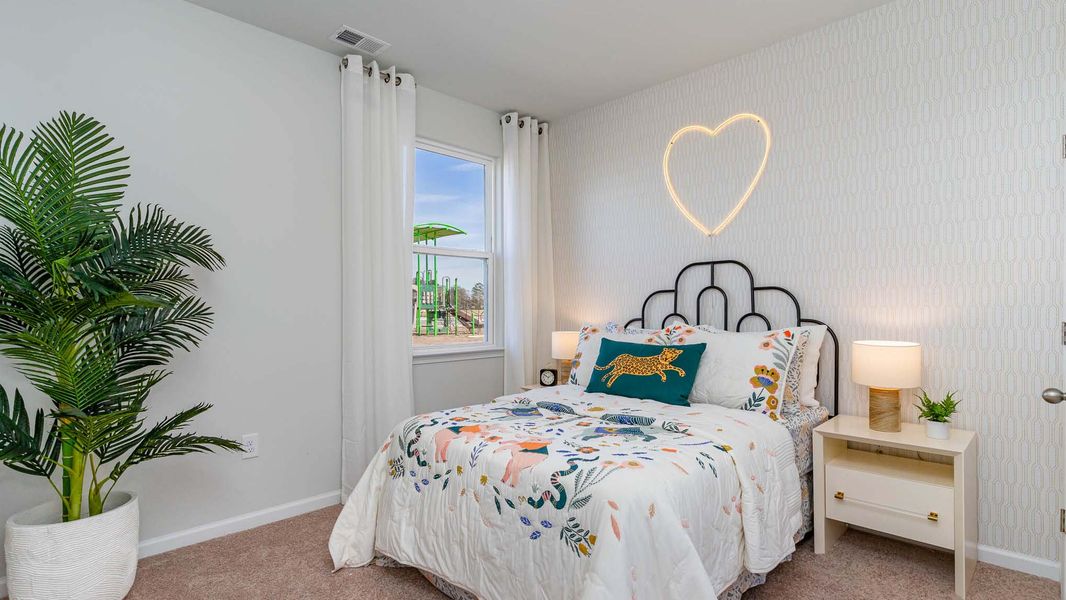 Representative furnished interior of a home built from the CALI by D.R. Horton in Sandridge Park, Little River (Image 6).