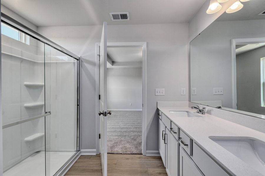Furnished interior view inside a new home in Garden Grove, Conway (Image 12).