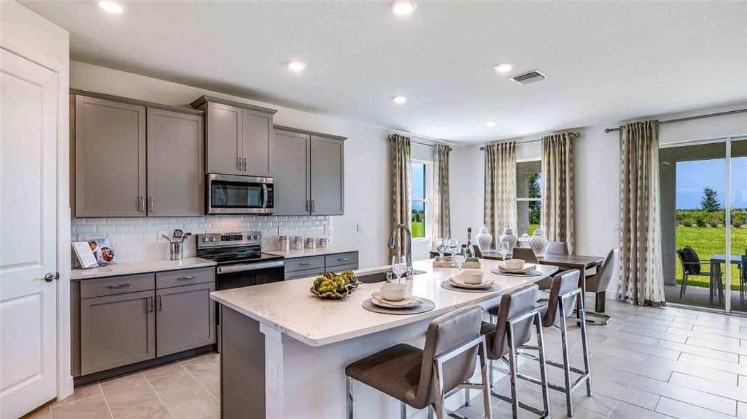 Furnished interior view inside a new home in Star Farms at Lakewood Ranch, Lakewood Ranch (Image 7).