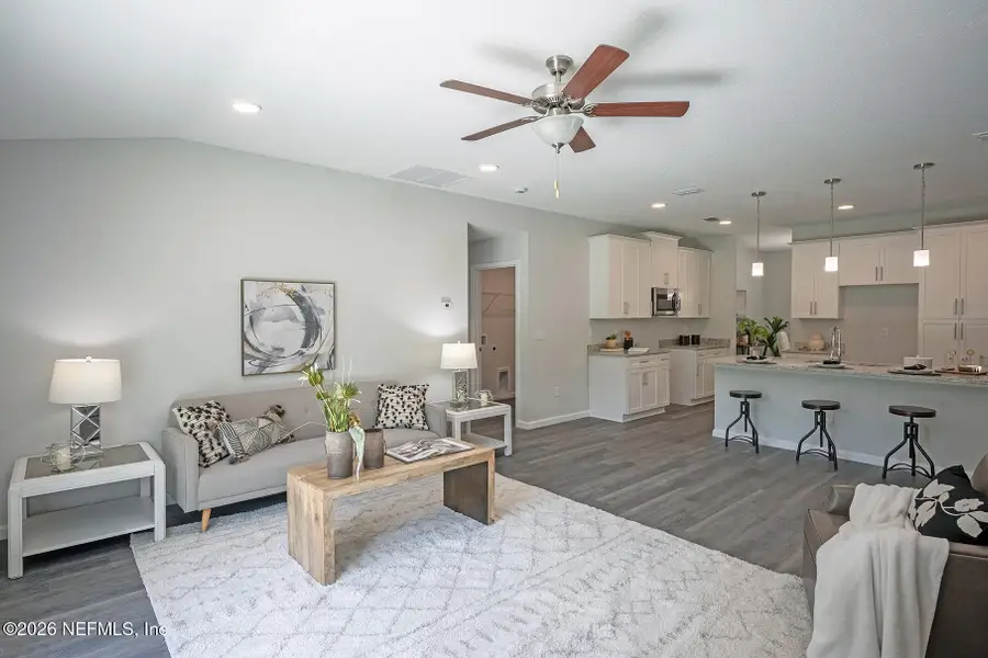 Furnished interior view inside a new home in , Jacksonville (Image 5).