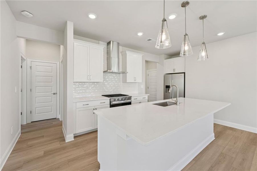 Furnished interior view inside a new home in Hemingway - Reserve Series, Cumming (Image 13).