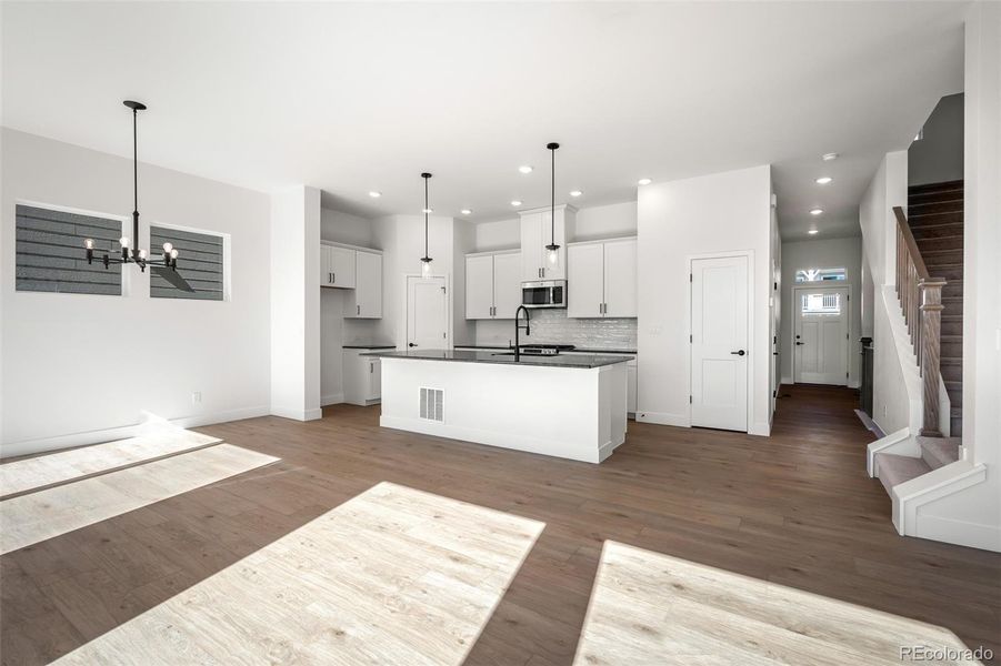 Furnished interior view inside a new home in Trailside at Cottonwood Creek, Colorado Springs (Image 5).
