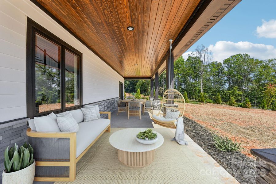 Furnished interior view inside a new home in , Mooresville (Image 6). Furnished interior view inside a new home in , Mooresville (Image 6).