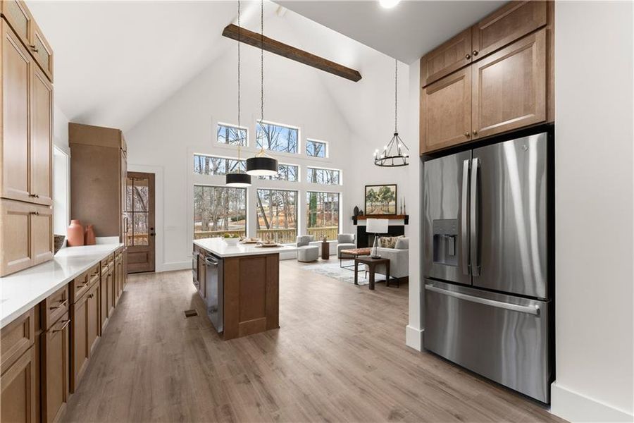 Furnished interior view inside a new home in , Dawsonville (Image 18).