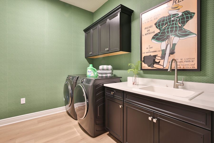 Furnished interior view inside a new home in Palm Grove, Lakewood Ranch (Image 26).