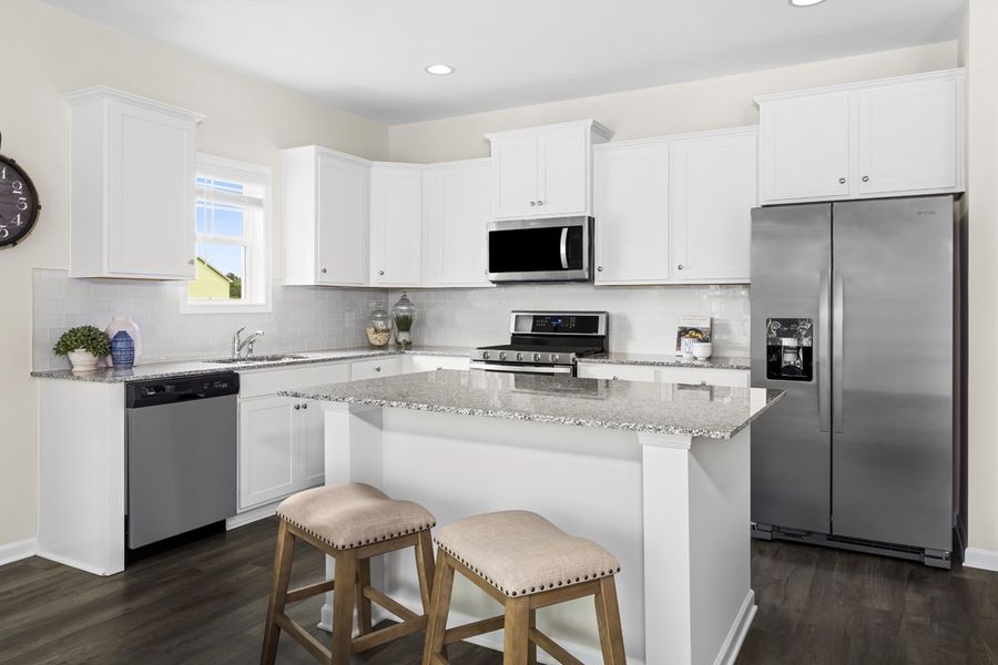 Representative furnished interior of a home built from the Julie II by Great Southern Homes in Lynbrook, Boiling Springs (Image 8).
