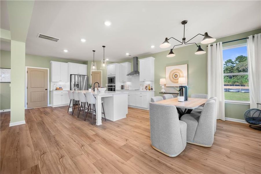 Furnished interior view inside a new home in Adagio, Dacula (Image 19).