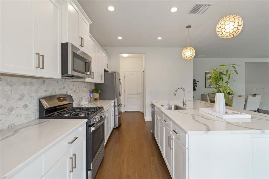 Furnished interior view inside a new home in , Sarasota (Image 21).