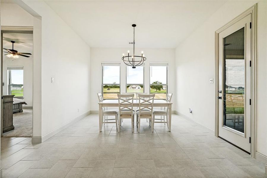 Furnished interior view inside a new home in , Poolville (Image 11).