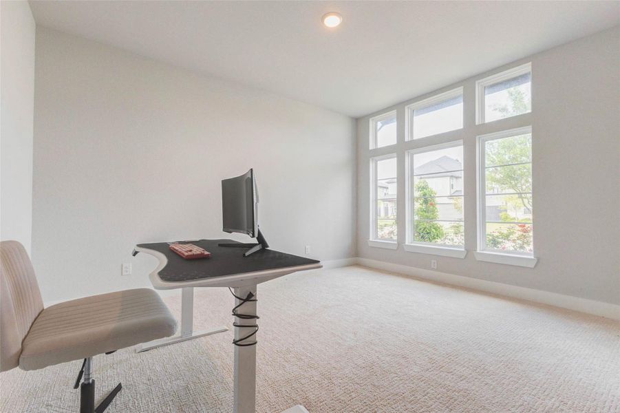 Furnished interior view inside a new home in , Richmond (Image 29).