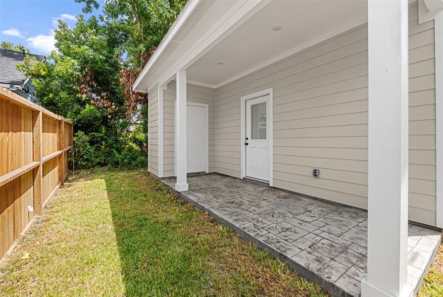 Exterior details and patio area of a home in , Montgomery (Image 4).