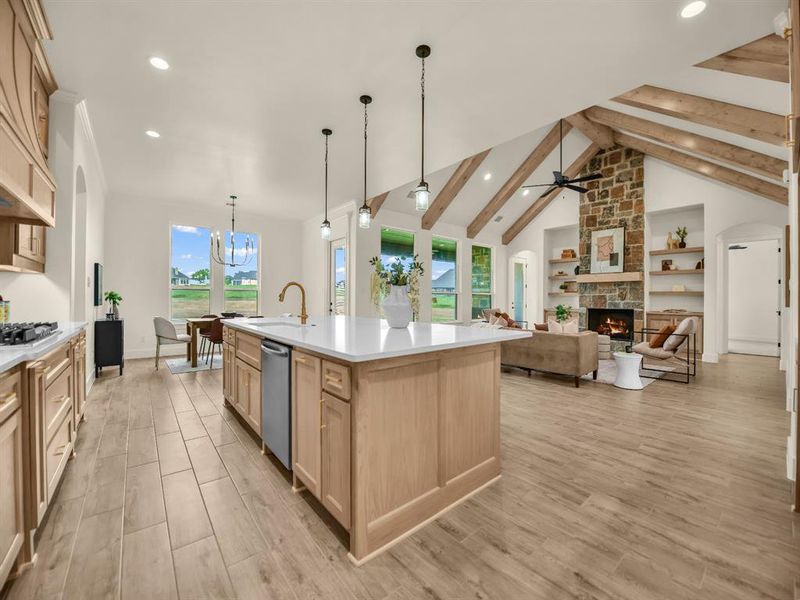 Furnished interior view inside a new home in , Decatur (Image 33).