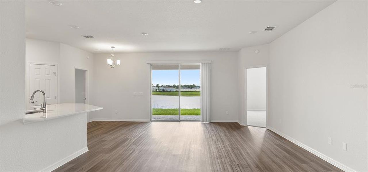 Spacious, unfurnished interior of a new home in The Crossings - Single-Family Homes, St. Cloud (Image 9).