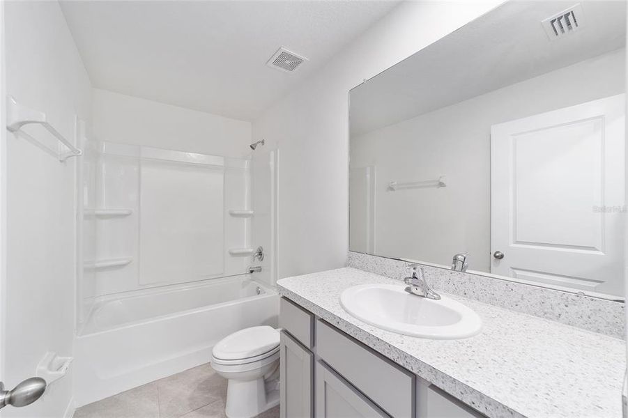 Furnished interior view inside a new home in Ocala Crossings South, Ocala (Image 7). Furnished interior view inside a new home in Ocala Crossings South, Ocala (Image 7).