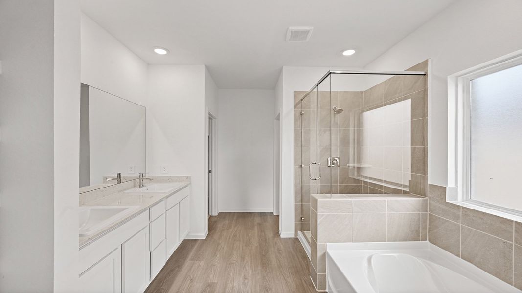 Furnished interior view inside a new home in Cypress Green, Hockley (Image 8).