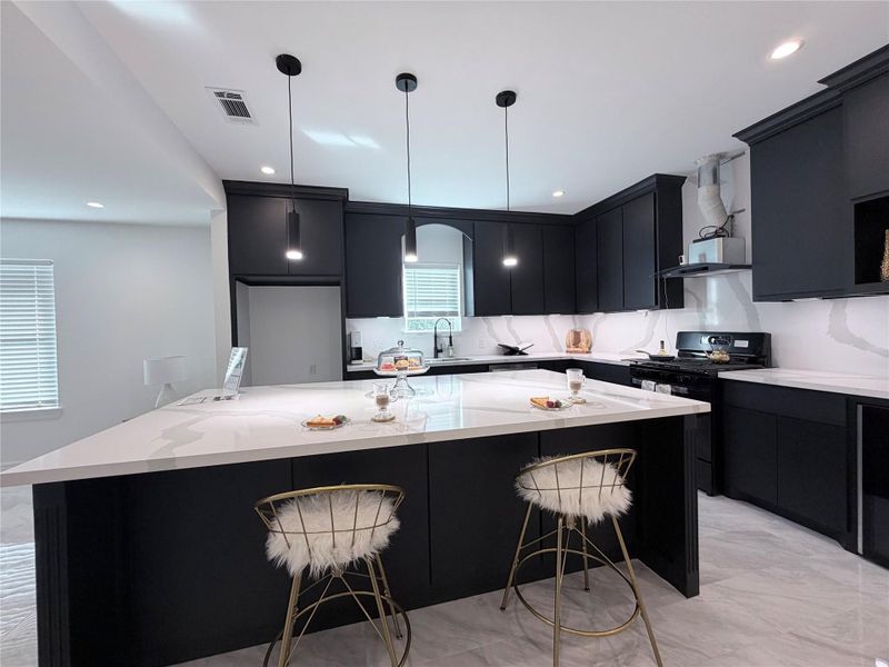 Furnished interior view inside a new home in , Houston (Image 5).