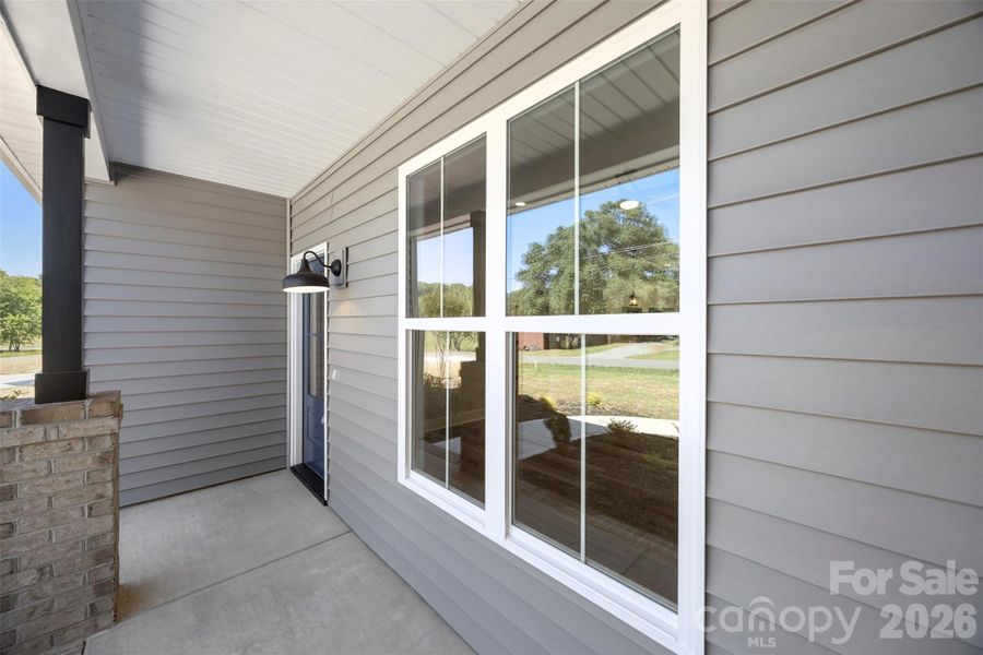 Exterior details and patio area of a home in , Albemarle (Image 3).