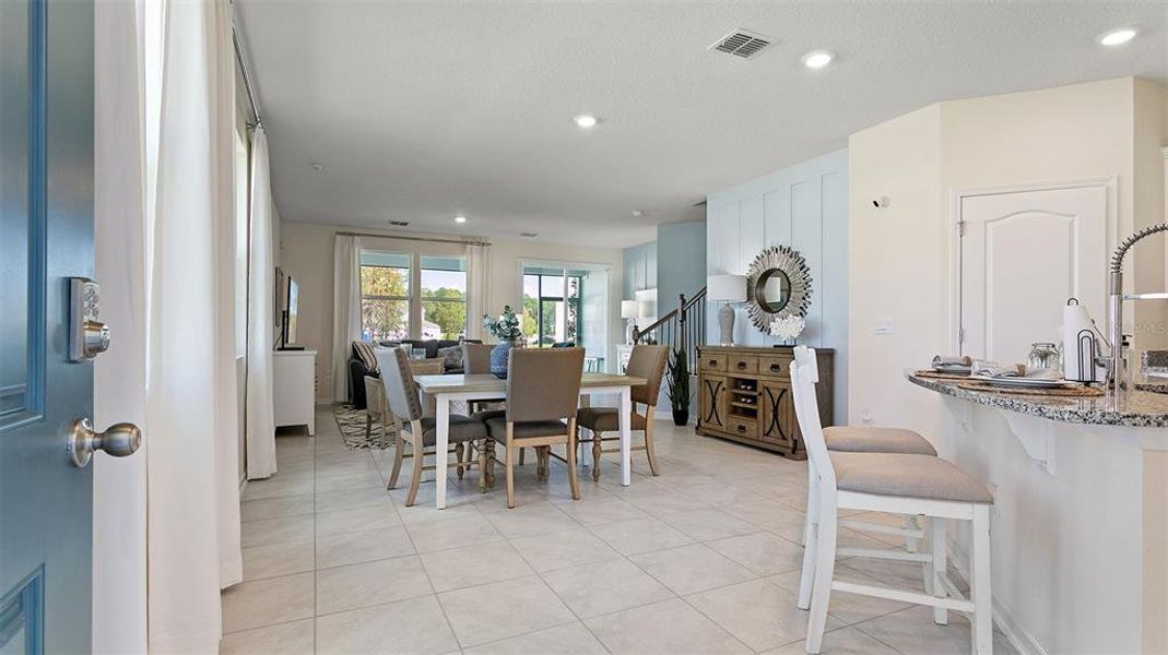 Furnished interior view inside a new home in Bridgewater, St. Augustine (Image 4).