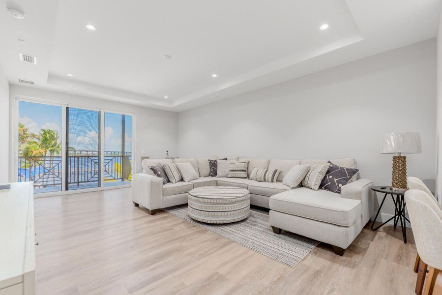 Furnished interior view inside a new home in , Stuart (Image 4). Furnished interior view inside a new home in , Stuart (Image 4).