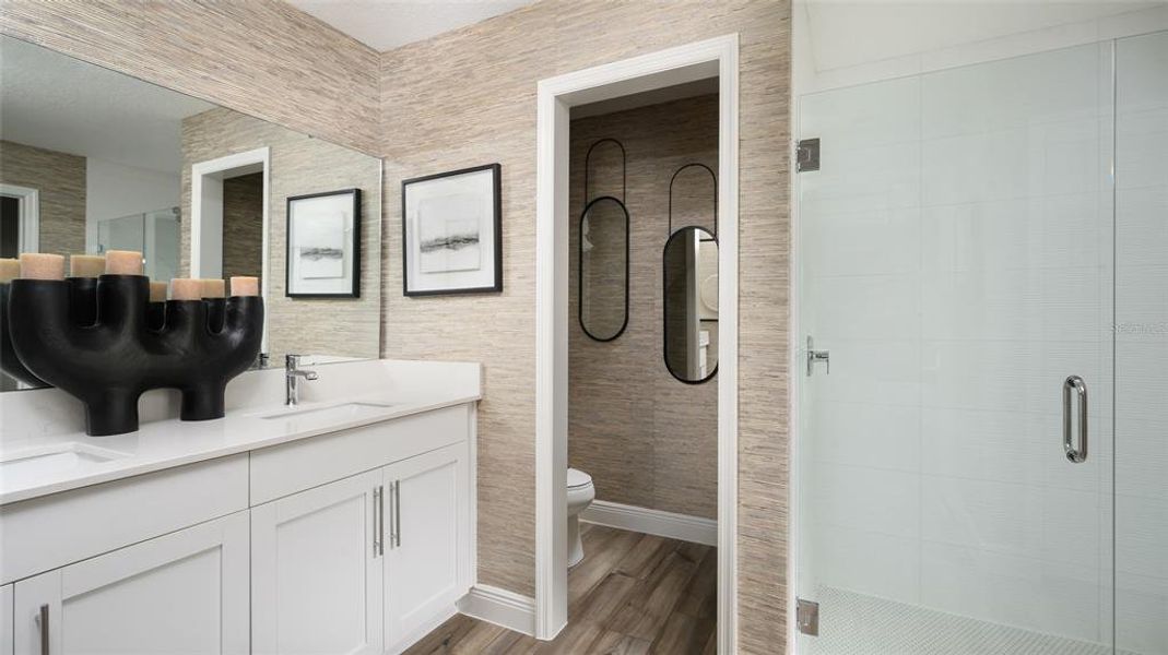 Furnished interior view inside a new home in Pasadena Landing, Wesley Chapel (Image 19).