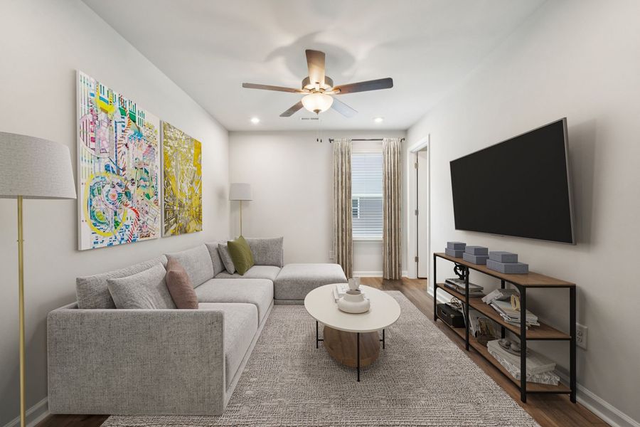 Representative furnished interior of a home built from the The Idlewild by Stanley Martin Homes in Green Tree Place, Anderson (Image 14).