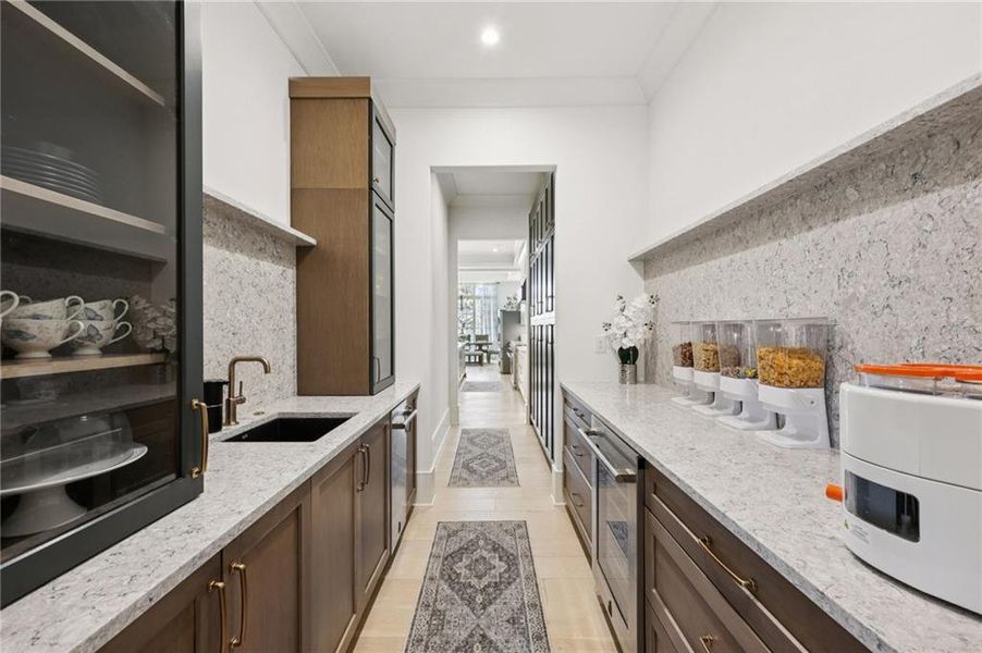 Furnished interior view inside a new home in , Suwanee (Image 15).