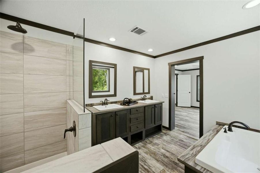 Furnished interior view inside a new home in , Eatonton (Image 11). Furnished interior view inside a new home in , Eatonton (Image 11).